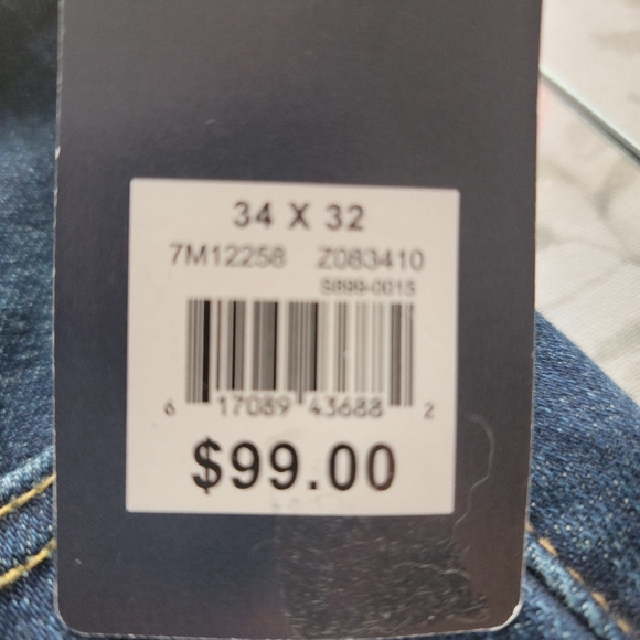 NWT Lucky Brand Slim Straight Jeans - Picture 3 of 6